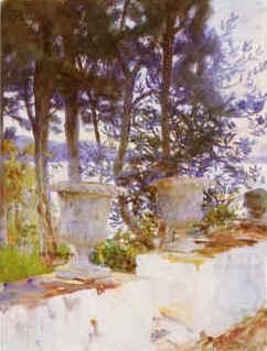 The Terrace, John Singer Sargent